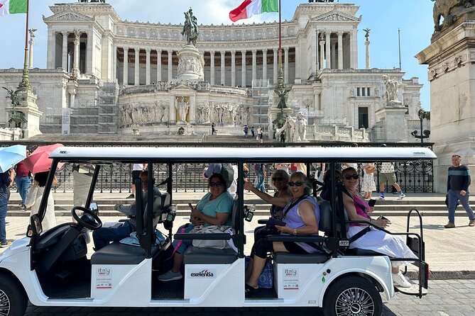 3-Hour Private Golf Cart Tour around Rome - Centro Storico to the Colosseum: What You Get in 30 Minutes