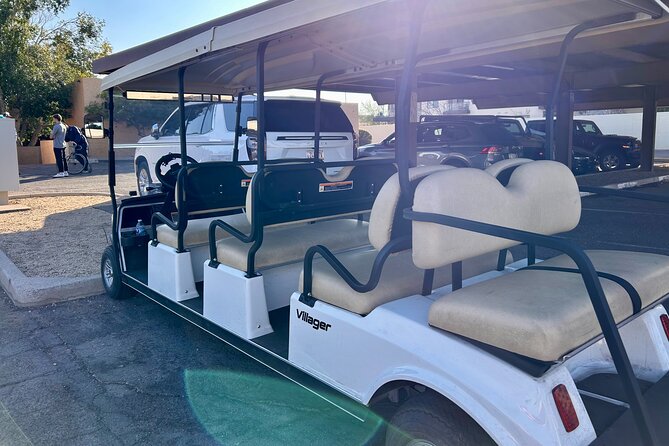 30 Min. Camelback Hike & Sightseeing Scottsdale Golf Cart Tour - Paradise Valley drive: big homes, wide spacing, and a change of pace