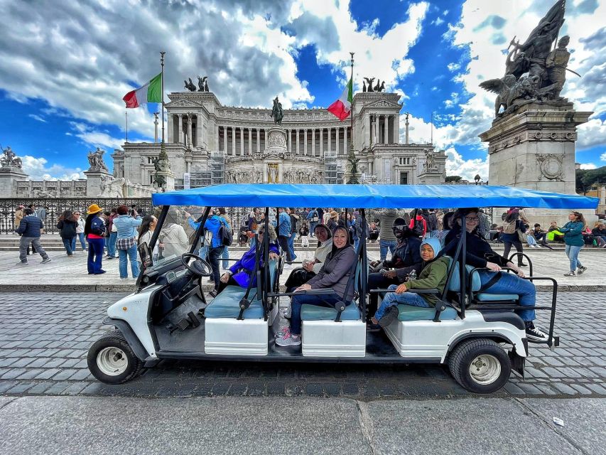 4H Private Golf Cart Tour with Local Guide and Gelato - Why Rome Feels Easier from a Private Golf Cart
