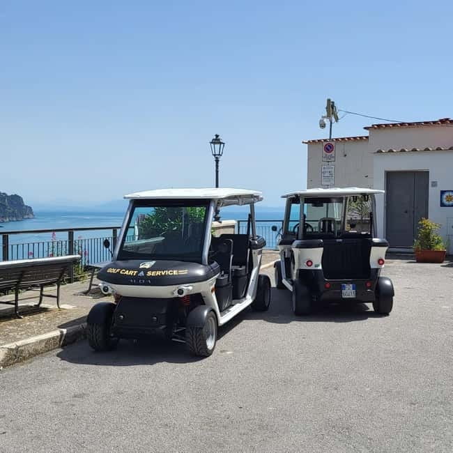 Amalfi Coast: Private Golf Cart Tour - Amalfi and Atrani passes: seeing the towns without the traffic headache
