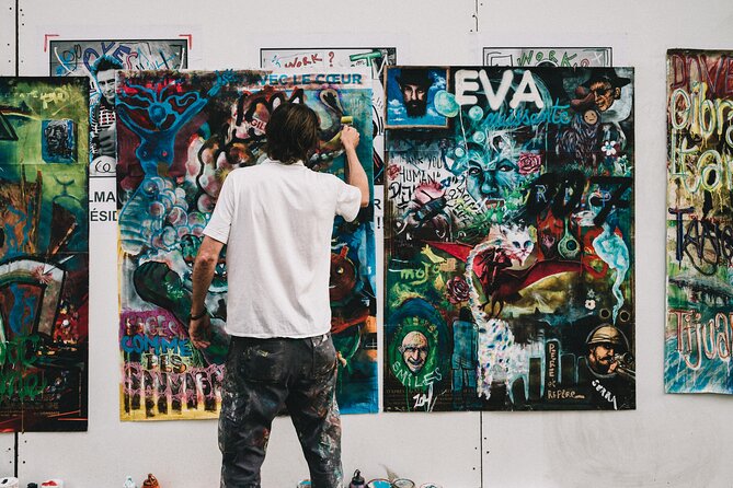 Art & Craft: Beer Tour with Street Art in Rome - Torpignattara streets: Cardia, Diavu, and the five-symbol moment