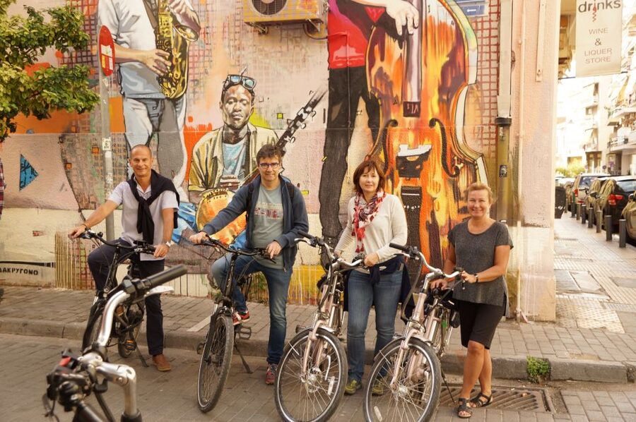 Athens: Greek Life and Street Art Electric Bicycle Tour - Timing and pace: 2.5 hours that can feel full