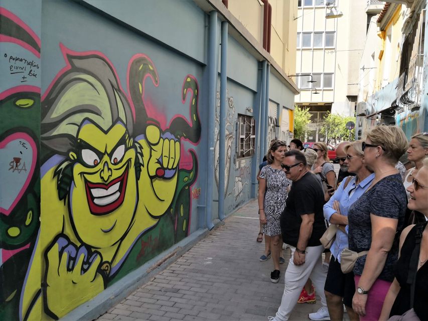 Athens: Guided Urban Street-Art Tour - Street art as a fast Athens reality check