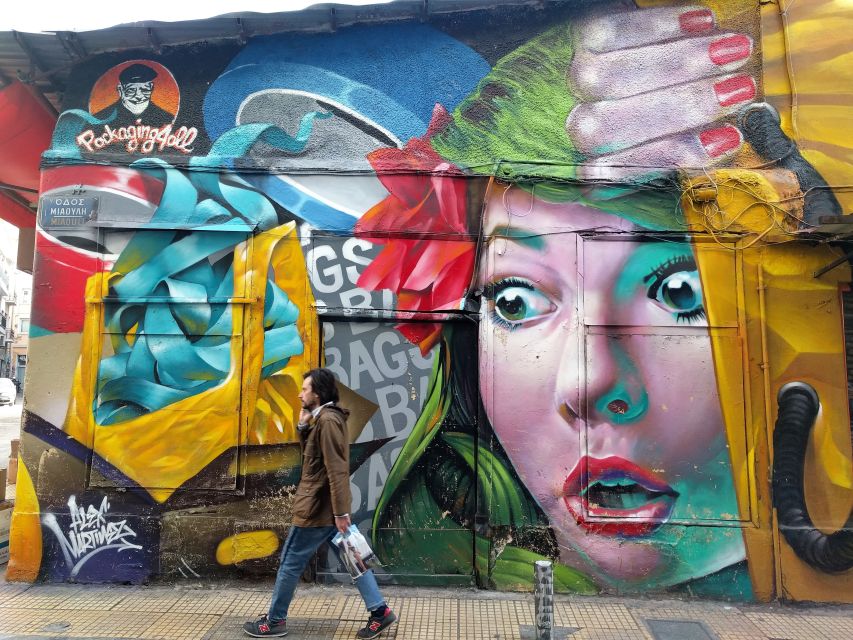 Athens: Guided Urban Street-Art Tour - Meeting at Lonis on Athinas 7, right by Monastiraki Metro