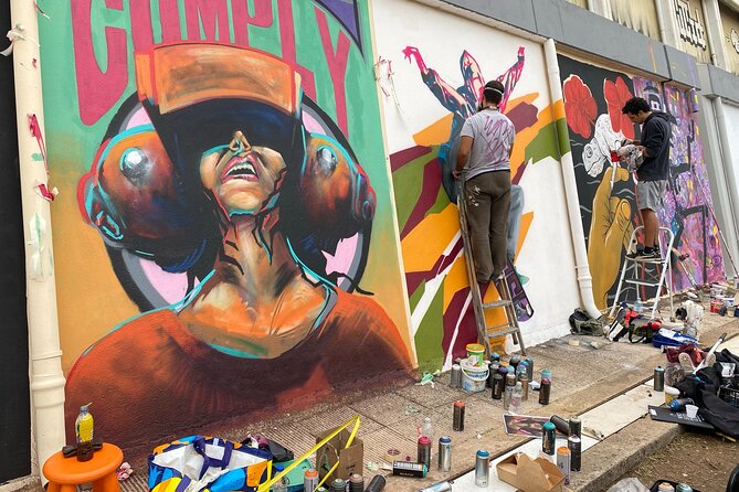 Athens street art tour - Metaxourgio: murals, community energy, and the owl of Athens