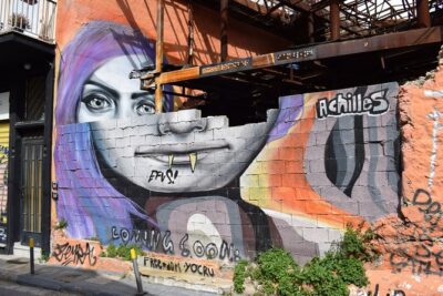 Athens street art tour - Kerameikos: from craft workshops to alternative Athens walls