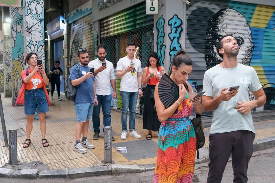 Athens: Street Art Treasure Hunt with Food Stop - Key highlights worth your attention