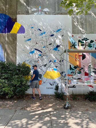 Atlanta Street Art and BeltLine Tour with Happy Hour and Activity - Walking time, rain ponchos, and restroom reality