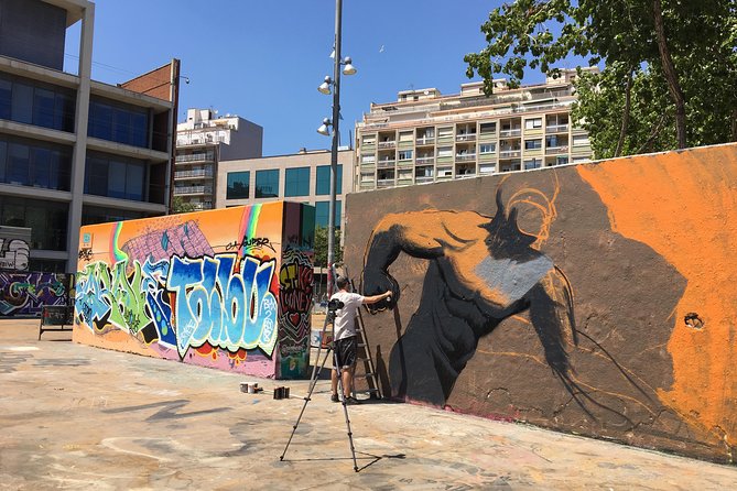 Barcelona Street Art Tour with Exclusive Artist Studios Visit - Gothic Quarter: street art in medieval streets plus a gallery pause
