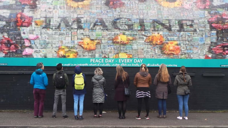 Belfast Troubles : Murals, Street Art, and Peace Wall Tour - Key highlights you’ll notice fast