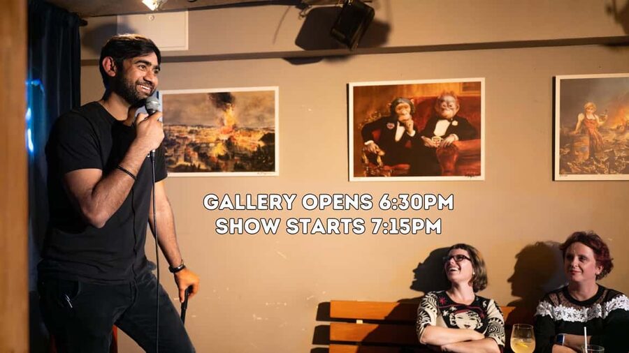 Berlin: Comedy in an Art Gallery (Mitte) - Laughs in the basement: what Tor218 ArtLab feels like