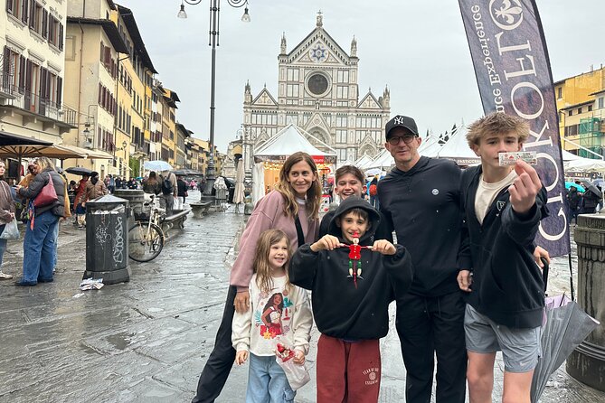 Best of Michelangelo in Florence Tour for Kids with Academy Gallery Fast Access - Piazza Santa Croce: start with stories, not just statues