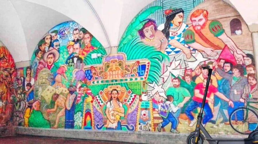Bologna: Street Art Tour on Electric Bike - The first mural stop: spotting the oldest one and why it matters