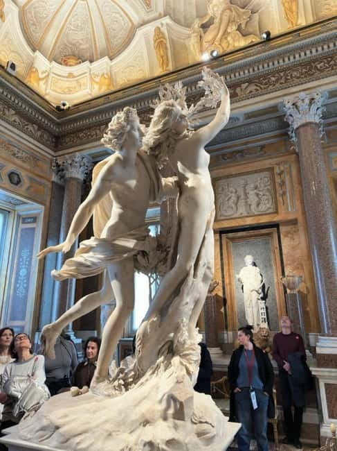 Borghese Gallery Skip-the-Line Entry Ticket; Rome - Arriving and entering smoothly with AJA Global Tours