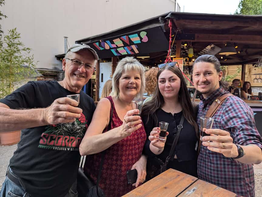 Budapest: Ruin Bars, Street Art, and Jewish Quarter Tour - Downtown walking time: the scenic part you’ll thank yourself for