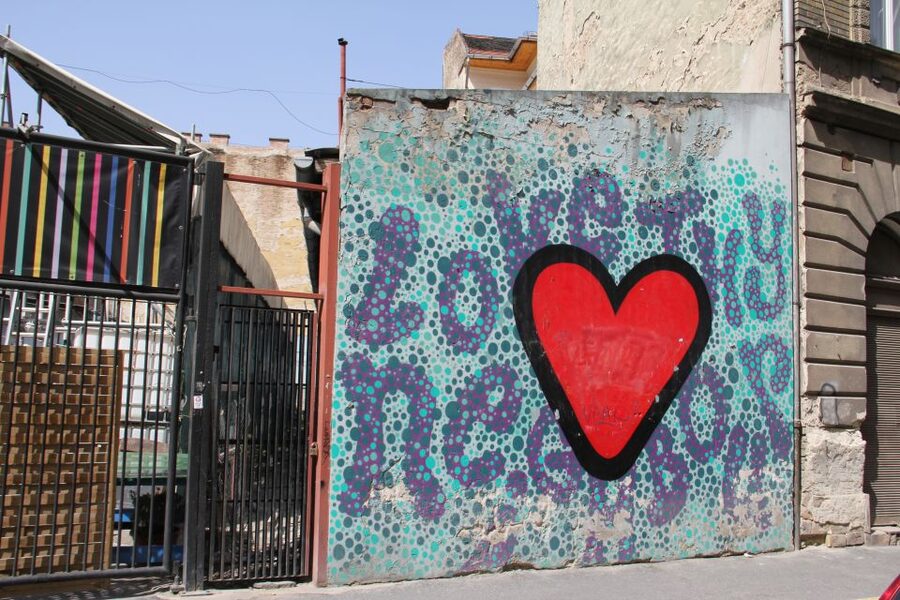 Budapest: Street Art Tour - How the guide reads each mural: themes, politics, and artists
