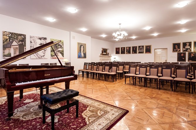 Chopin Piano Concert at Chopin Gallery with a Glass of Wine - Price and value: is $15.73 really fair here?