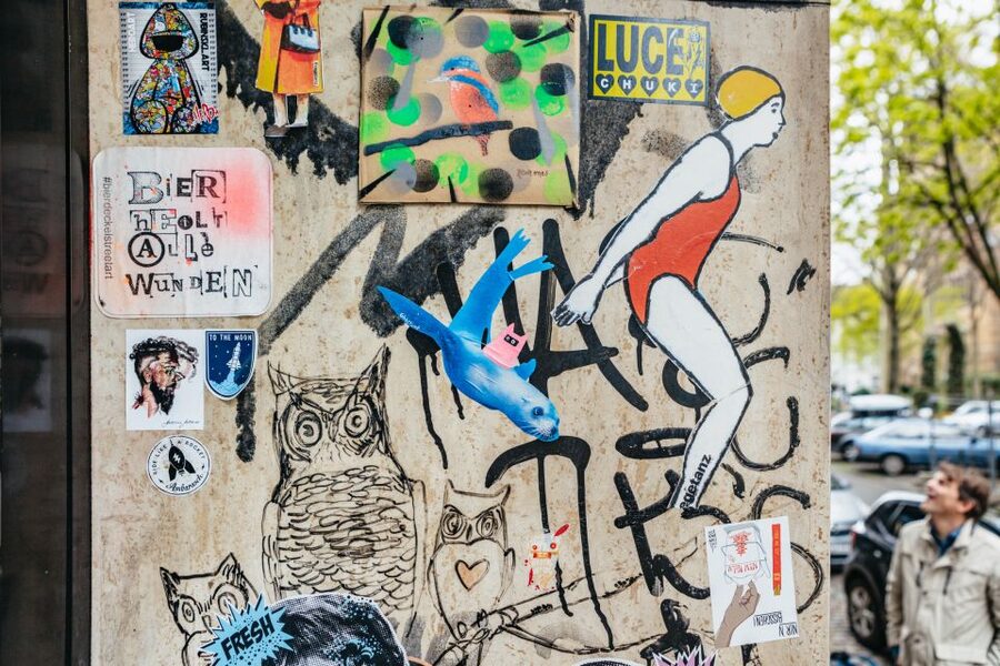 Cologne: Ehrenfeld Street Art Bike Tour - Brüsseler Platz: your first main photo stop and a marker of the tour’s vibe