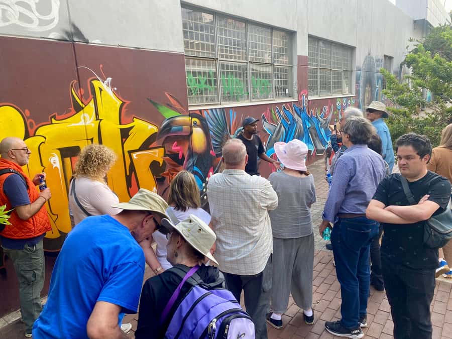 Colours of Johannesburg: A Graffiti & Street Art Tour - Start at Skinner Café and get your street-art bearings fast