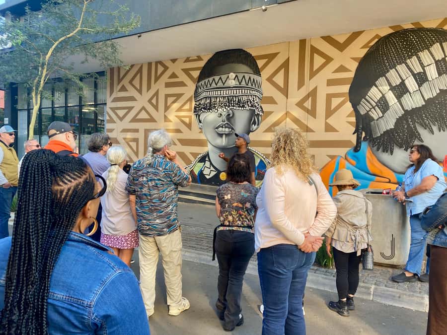 Colours of Johannesburg: A Graffiti & Street Art Tour - Braamfontein: murals, tags, and the story behind the change