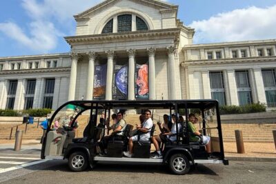 DC Monuments Day or Night American History Electric Cart Tour - The starting point and what to do with your first 10 minutes