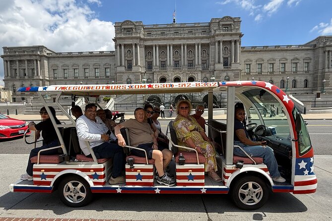 DC Monuments Day or Night American History Electric Cart Tour - Washington Monument and the Lincoln-to-Jefferson story arc
