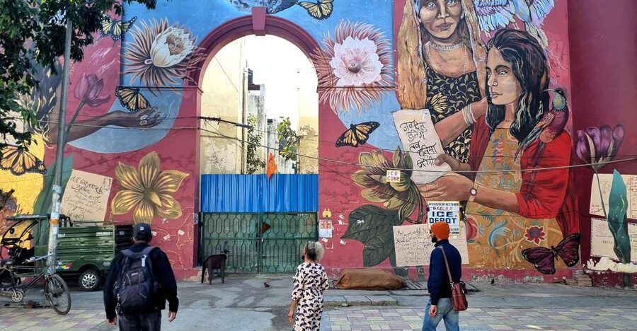 Delhi Street Art Tour: Explore the Murals & Visit a Stepwell - Faizy’s street-art storytelling makes the murals click