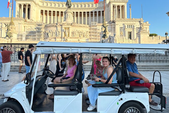 Discover Rome Highlights by Golf Cart Tour private tour - Key things to love about this golf cart highlights tour