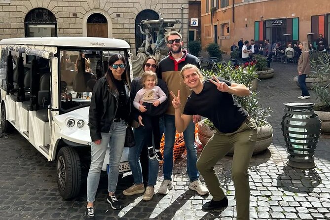 Discover Rome Highlights by Golf Cart Tour private tour - Guides you’ll remember: the names behind the best tours