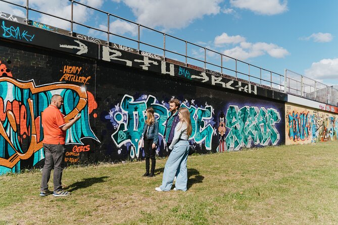 East End London Instagrammable Street Art and Graffiti Tour - The Seven Stars Yard and Princelet Street’s Stik Community Message