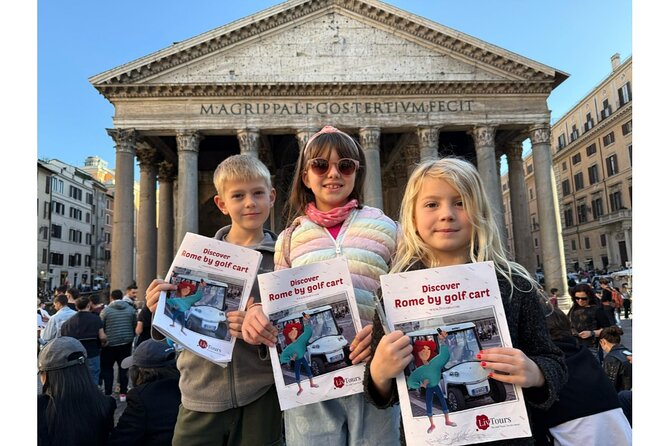 Family Friendly Private Golf Cart Tour of Rome - Key highlights that make this tour work for families