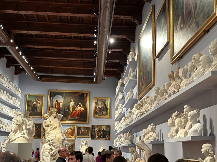 Florence: Accademia Gallery Guided Tour with Priority Access - Tribuna di De Fabris: Prisoners, San Matteo, and the Way David Is Framed