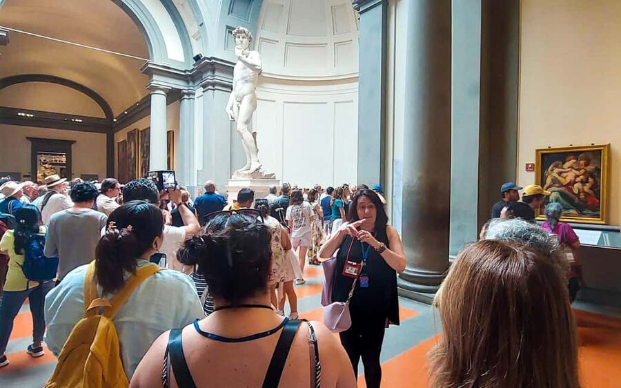 Florence: Accademia Gallery tour with Skip-the-line access - Piazza San Marco meeting point and getting through security fast