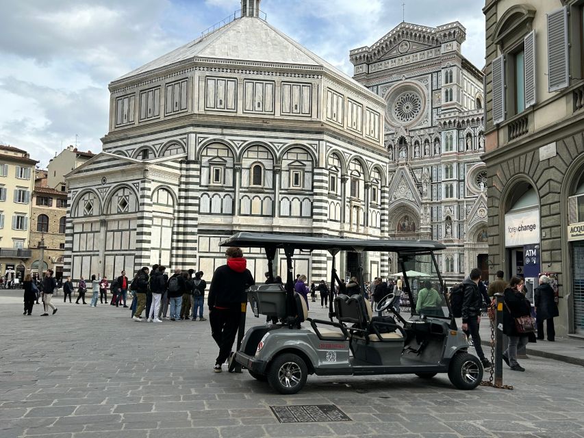 Florence: Golf Cart Tour with Panoramic Views - San Miniato al Monte: Romanesque character and a high-view photo stop