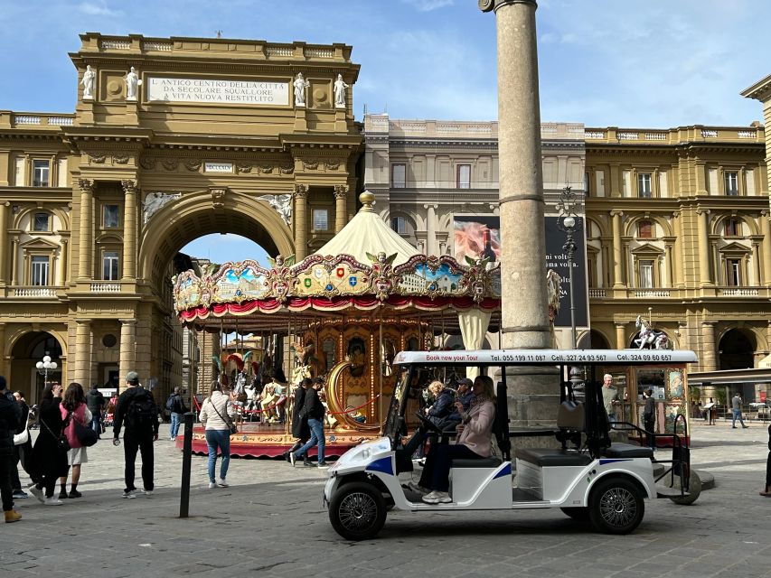 Florence: Golf Cart Tour with Panoramic Views - Where you start: Via di San Giuseppe 4R and a smooth 1.5-hour plan