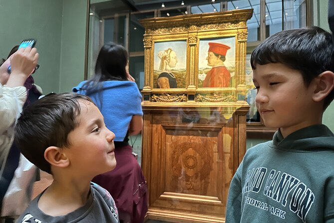 Florence: Private Uffizi Gallery Tour for Kids & Families - What the tour includes (and what it doesn’t)