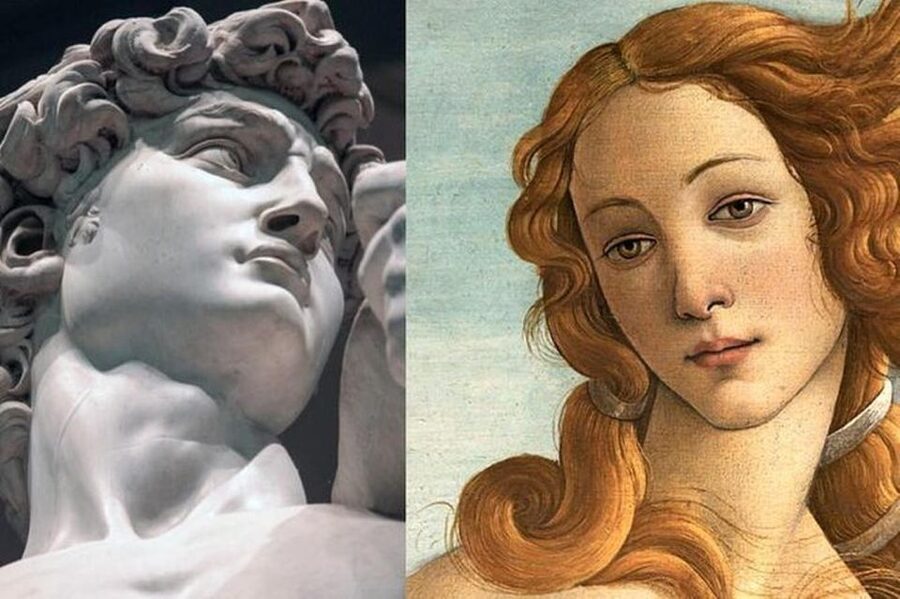 Florence: Uffizi Gallery and Accademia Gallery Guided Tour - Uffizi Gallery highlights you’ll actually remember (Botticelli to Caravaggio)