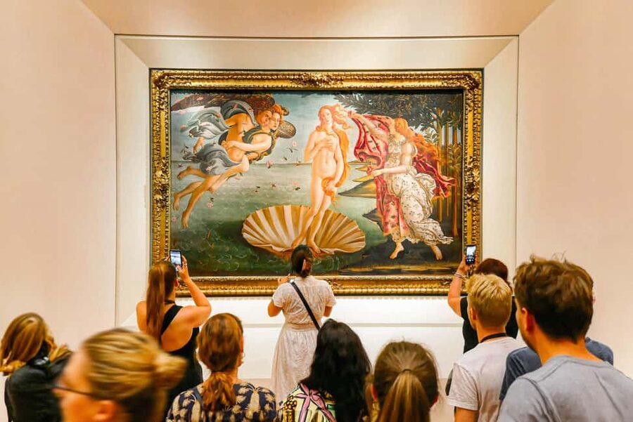 Florence: Uffizi Gallery Reserved Entry Ticket & Audioguide - Meeting under Donatello: where you start and how you get in