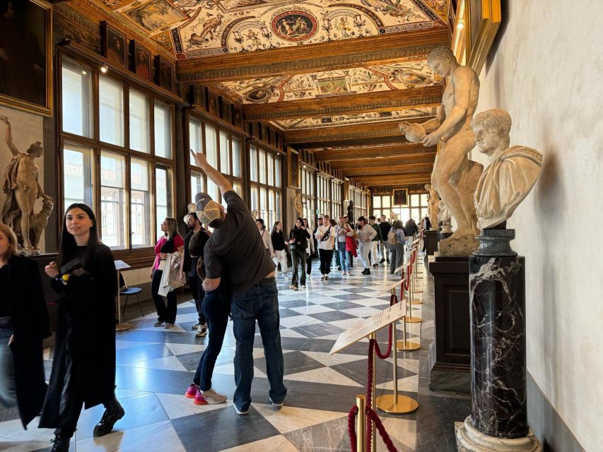 Florence: Uffizi Gallery Timed-Entry Ticket with Escort - The Museum Route: From Byzantine Art to Renaissance Mastery