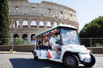 Fun Golf Cart Tour with Music and Gelato in Rome - Largo Argentina and Piazza Venezia: ancient Rome where you least expect it