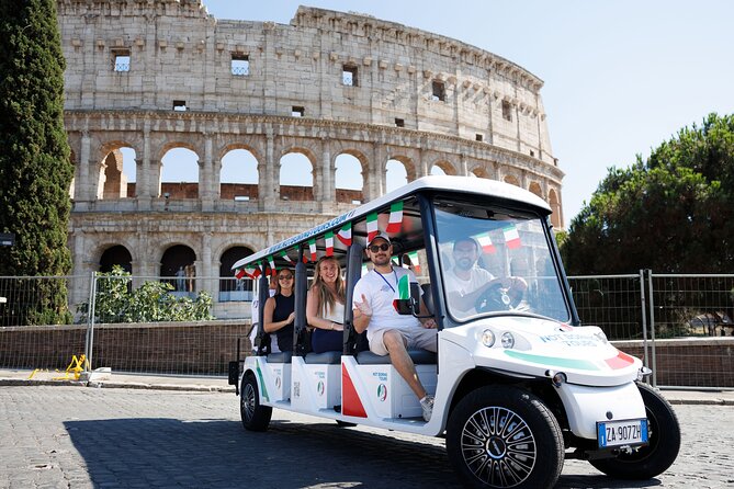 Fun Golf Cart Tour with Music and Gelato in Rome - Largo Argentina and Piazza Venezia: ancient Rome where you least expect it