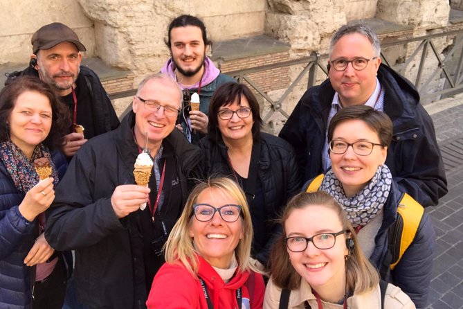 German Golfcart Tour - Piazza Navona and the Four Rivers Fountain