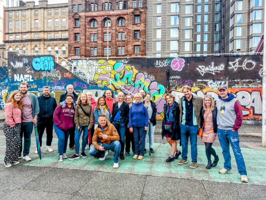 Glasgow: Street Art Guided Walking Tour - Starting at 81 Mitchell Street: Wind Turbines and Easy Direction-Finding