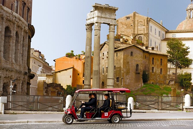 Golf Cart Tour : Highlights of Rome - Imperial Fora to Trevi Fountain: big monuments, quick decisions