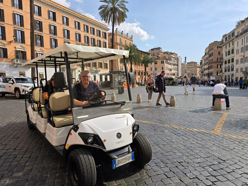 Golf Cart Tour of Rome: 3h with local guide and Gelato - Key takeaways before you book