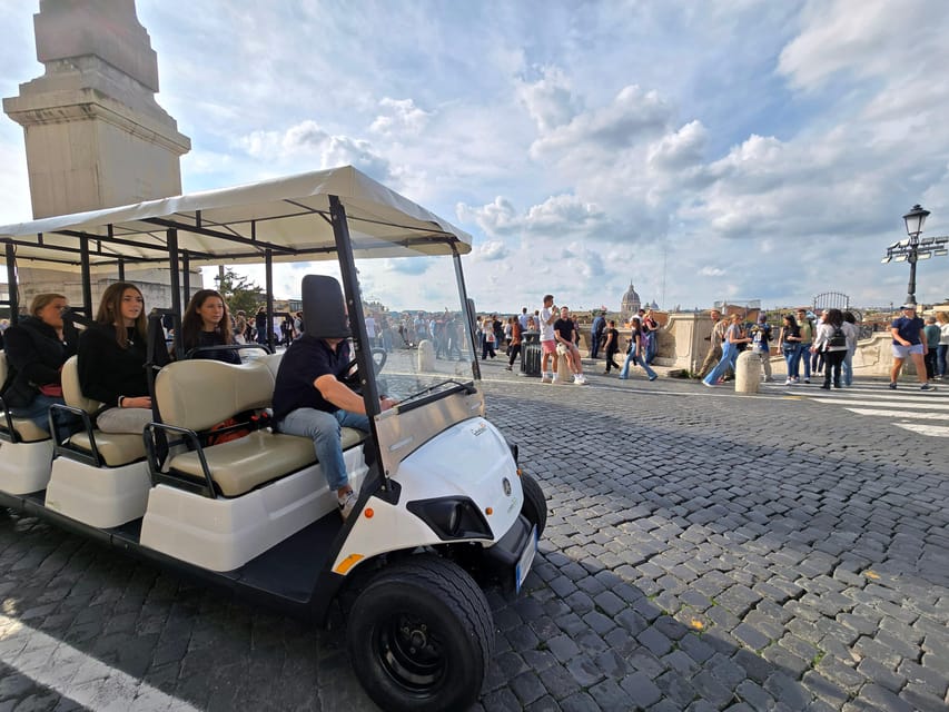 Golf Cart Tour of Rome: 3h with local guide and Gelato - Why this golf cart route works in Rome