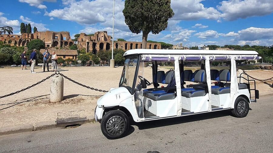 Golf Cart Tour of Rome: 3h with local guide and Gelato - Trajan’s Market to the Colosseum: the best kind of pressure relief
