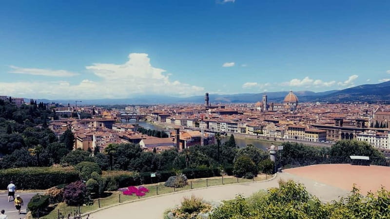 Golf cart tour of the hills of Florence and Piazza Michelangelo - San Miniato al Monte: Romanesque calm above Florence
