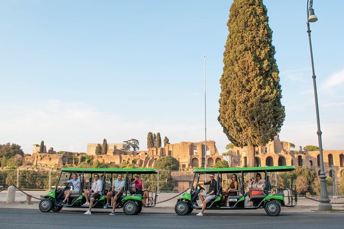 Golf Cart Tour Rome: Glide By Ancient Wonders & Hidden Gems - Key things to notice before you go