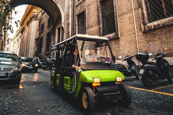 Golf Cart Tour Rome Original since 2005 - Piazza Venezia and Piazza del Popolo: drive-by Rome, explained